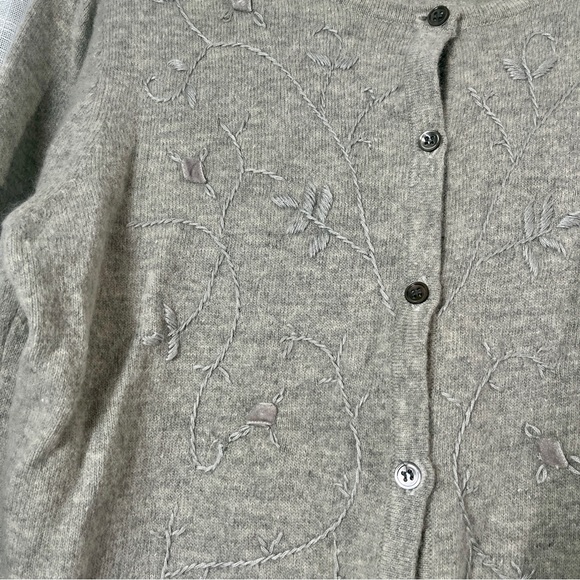 Grey Cardigan Sweater 🩶 by Preview Size Large - Picture 3 of 7